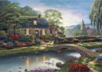 Schmidt Spiele Stoney Creek Cottage 1000 darabos puzzle