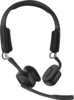Shokz Openmeet Bluetooth USB A Wireless Headset - Fekete