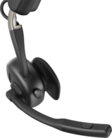 Shokz Openmeet Bluetooth USB A Wireless Headset - Fekete