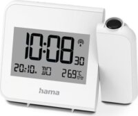 Hama 00222206 Hvar Digitális Projektoros Ébresztőóra - Fehér