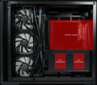 LC Power LC-8001B-ON Midi Torony Hangszigetelt Számítógépház + 4db 120mm ARGB ventilátor - Fekete