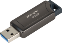 PNY Pro Elite V2 USB-A 3.2 512GB Pendrive - Fekete