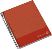 Ambar Kraft 100 lapos A5 Keményfedeles vonalas spirálfüzet - Többféle