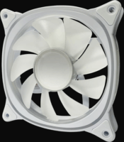 LC Power LC-CF-120-ARGB-KIT-R-W 120mm PWM ARGB Rendszerhűtő ventilátor 3db + Vezérlő HUB - Fehér