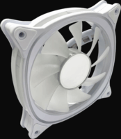 LC Power LC-CF-120-ARGB-KIT-R-W 120mm PWM ARGB Rendszerhűtő ventilátor 3db + Vezérlő HUB - Fehér