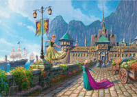 Schmidt Spiele Disney Jégvarázs - Ünneplés Arendelle-ben 1000 darabos puzzle