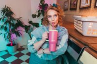 Kambukka Rio Dupla falú utazó Termosz bögre 950ml - Rózsaszín / Mentazöld