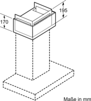 Siemens Long Life LZ12FXD51 Recirkulációs szett Kürtős elszívókhoz