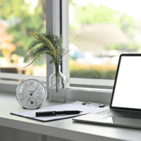 Hama 00222236 Saipan Hő- és Páratartalom mérő - Szürke / Ezüst