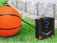 Tracer RES-04-EL 120W Hordozható légkompresszor 12V DC 120W - Fekete