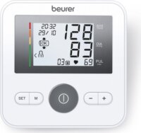 Beurer BM 27+ Felkaros Digitális Vérnyomásmérő - Fehér / Fekete