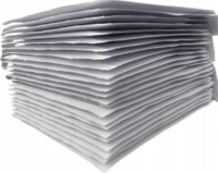 BSTech Öntapadós Légpárnás H18 Papír csomagoló Boríték - Fehér (100db/csomag)