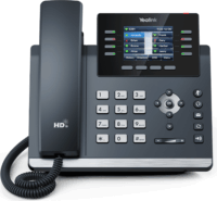 Yealink SIP-T44U WiFi VoIP Telefon - Fekete / Ezüst