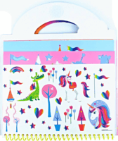 Crayola: Spirálos úti foglalkoztató könyv - Unikornis