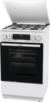 Gorenje GK5C42WJ Kombinált Gáz/Elektromos Tűzhely - Fehér