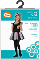 Godan Szoknyás Cica jelmez lányoknak 120 -130 cm