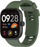 Mybandz Xiaomi Smart Band 8 Pro / Redmi Watch 4 Szilikon Okosóra szíj - Zöld