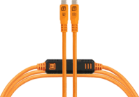 Tether Tools TetherPro Optima 10G USB-C apa - USB-C apa 3.2 Adatkábel 4.6m - Narancssárga