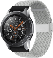 Mybandz Univerzális Fonott szövet Okosóra Szíj 20mm - Világos szürke