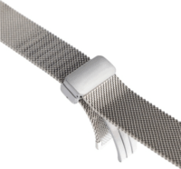 Mybandz Samsung Galaxy Watch 5/6/7 Csatos Milánói Fém Okosóra szíj 20mm - Ezüst