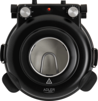 Adler AD 6314 Elektromos konyhai kőlapos Pizzasütő Ø 31.5cm 1200W - Fekete