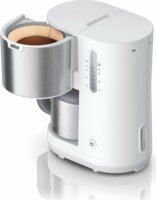 Braun PurShine KF 1505 Filteres Kávéfőző 1000 Watt - Fehér / Ezüst