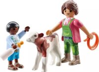 Playmobil 71803 Duopack - Farmer és gyermek a borjúval