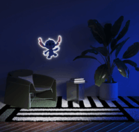 Yellowpop Disney Falra akasztható USB Neon LED Dekorációs lámpa - Stich