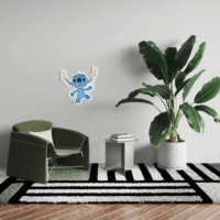 Yellowpop Disney Falra akasztható USB Neon LED Dekorációs lámpa - Stich