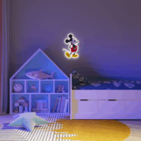 Yellowpop Disney Falra akasztható USB Neon LED Dekorációs lámpa - Mickey egér