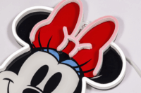 Yellowpop Disney Falra akasztható USB Neon LED Dekorációs lámpa - Minnie egér fej