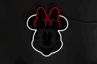 Yellowpop Disney Falra akasztható USB Neon LED Dekorációs lámpa - Minnie egér fej