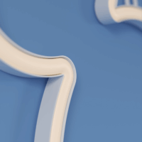 Yellowpop Disney Falra akasztható USB Neon LED Dekorációs lámpa - Mickey körvonal