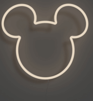 Yellowpop Disney Falra akasztható USB Neon LED Dekorációs lámpa - Mickey körvonal