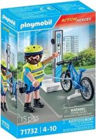 Playmobil 71732 Action Heroes - Biciklis rendőr