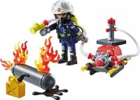 Playmobil 71826 Action Heroes - Tűzoltó tömlővel