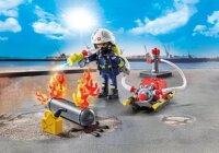 Playmobil 71826 Action Heroes - Tűzoltó tömlővel