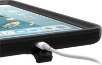 Catalyst iPad mini 5 7.9" (2018) Vízálló tablet tok - Átlátszó/Fekete