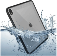 Catalyst iPad Pro 12,9" (2018) Vízálló Tablet Tok - Átlátszó/Fekete