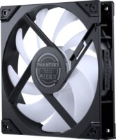 Phanteks M25 Gen2 140mm D-RGB PWM Fordított légáramlású Rendszerhűtő ventilátor 3db - Fekete