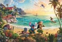 Schmidt Spiele Thomas Kinkade Studios Disney Lilo & Stitch 200 darabos puzzle