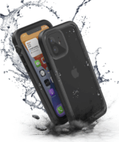 Catalyst iPhone 12 Vízálló telefon Tok - Fekete