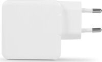 Bluestork PW-BS-65-GAN-C-A-W USB-A / USB-C Hálózati Gyorstöltő Adapter 65W + USB-C kábel - Fehér