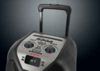 Aiwa KBTUS-500 Hordozható Bluetooth party hangszóró - Fekete