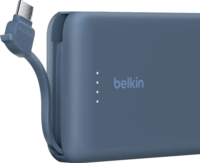 Belkin BOOST BPB021HQBL Powerbank integrált kábellel Type-C 10000mAh 20w - Kék