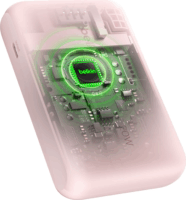 Belkin BOOST BPB021HQPK Powerbank integrált kábellel Type-C 10000mAh 20w - Rózsaszín