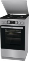 Gorenje GK5C42SH-B Kombinált 4 zónás szabadonálló Gáz/Elektromos Tűzhely - Ezüst