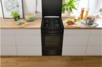Gorenje MEKS5141BM 4 zónás szabadonálló Kombinált Gáz/Elektromos Tűzhely - Fekete