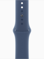 Apple Watch Series 10 GPS (42mm) Okosóra - Ezüst Alumíniumtok Denim Sportszíjjal (M/L)