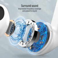 Colorway TWS-2 Bluetooth Fülhallgató Headset Töltőtokban - Fehér